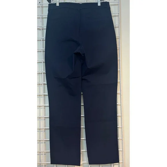 OLD NAVY High Rise Pixie Straight Leg Pants Navy‎ Blue Size 12 Tall NWT - Picture 3 of 9